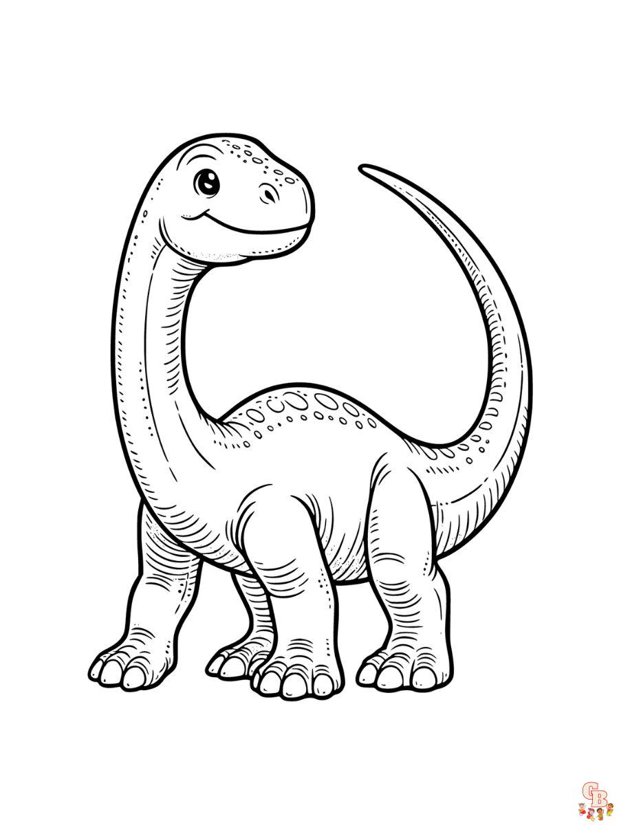 Mamenchisaurus Coloring pages