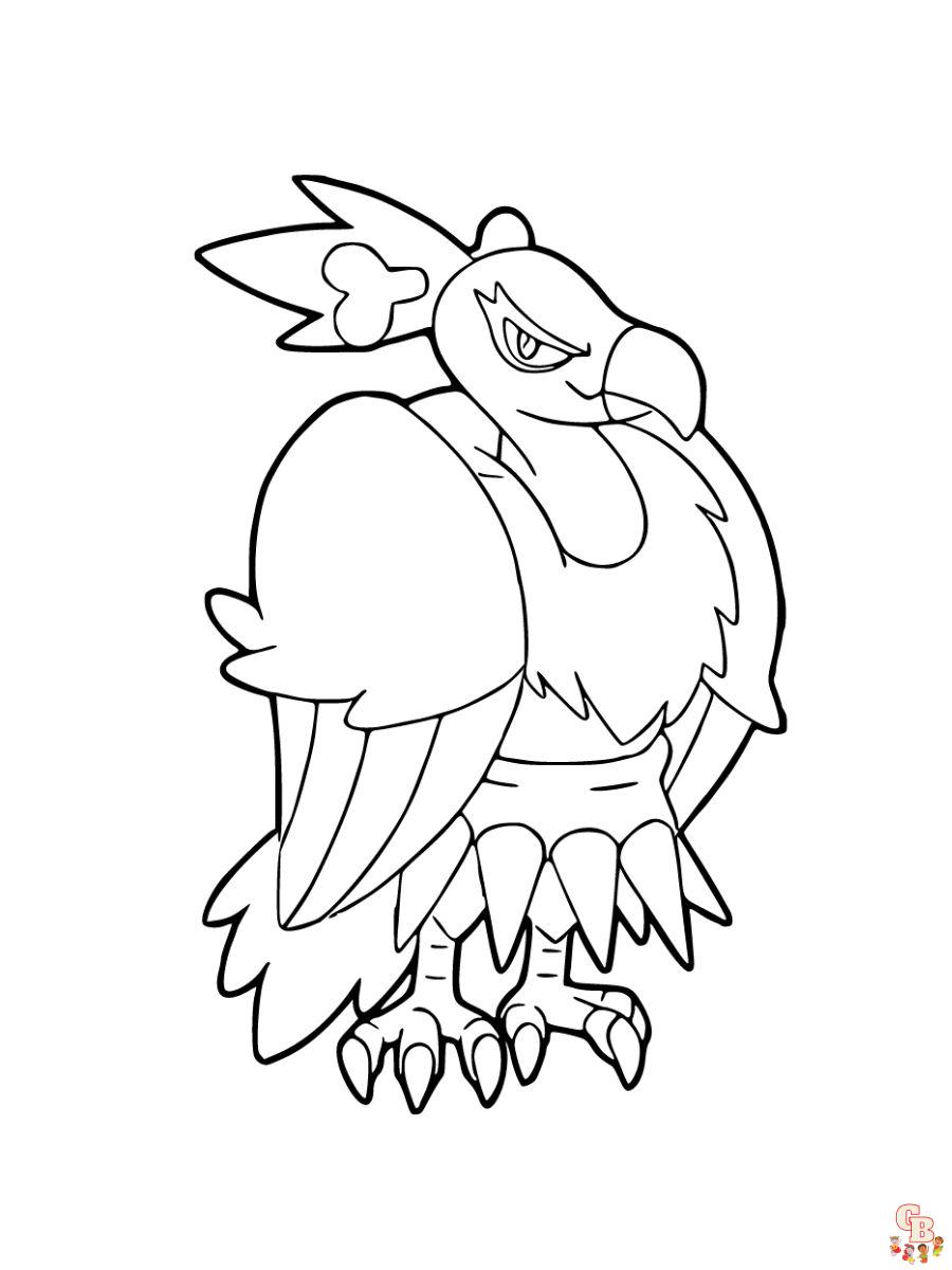 Mandibuzz coloring page