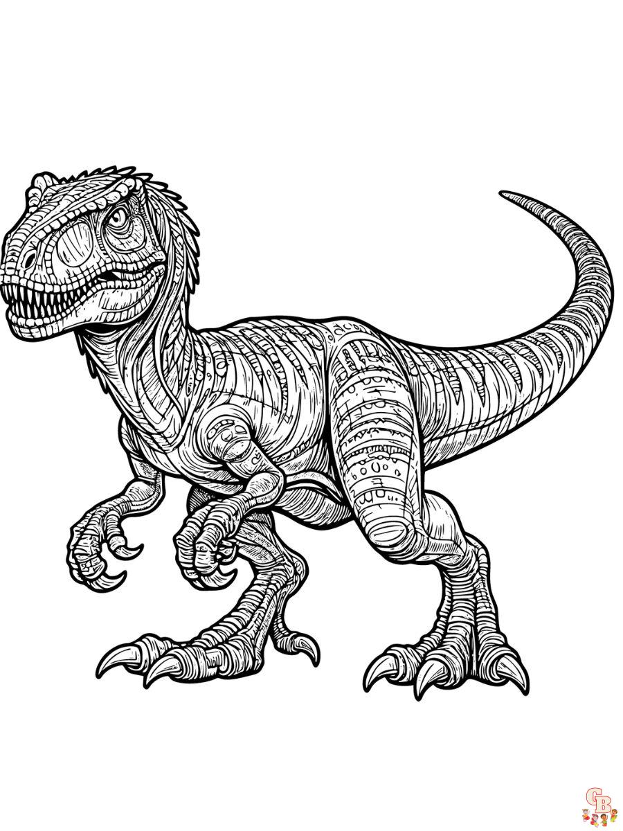 Megaraptor Coloring pages