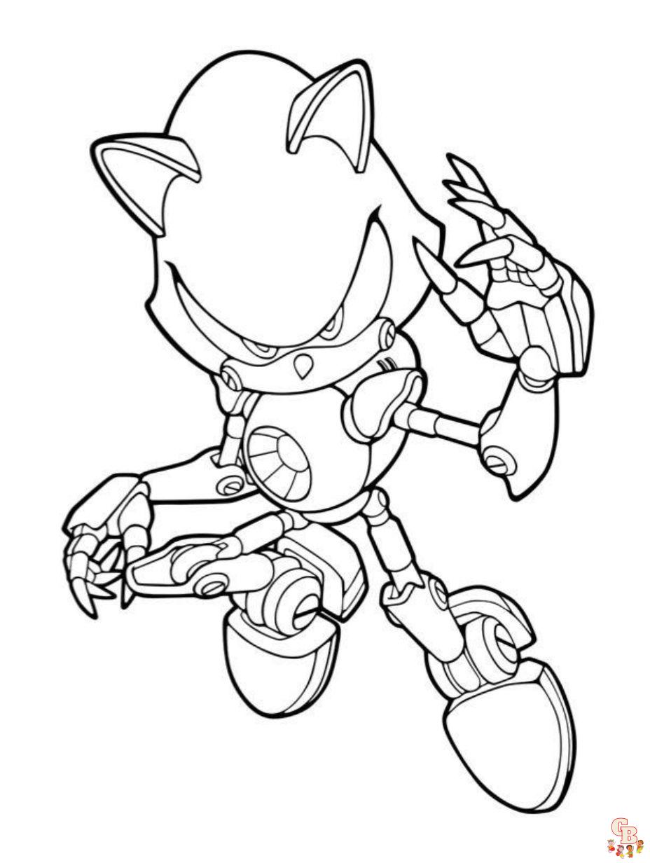 Metal Sonic Jumping