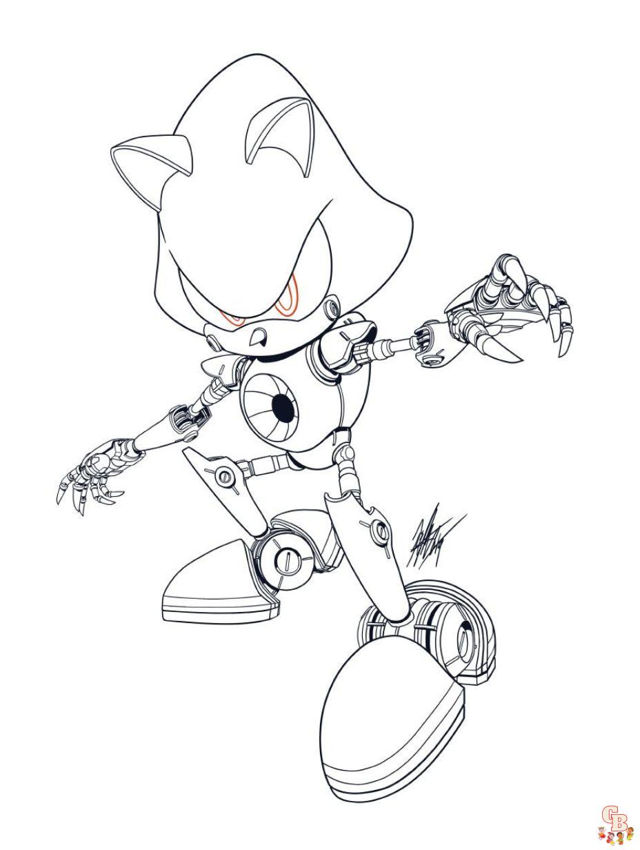 Metal Sonic Ready To Fight