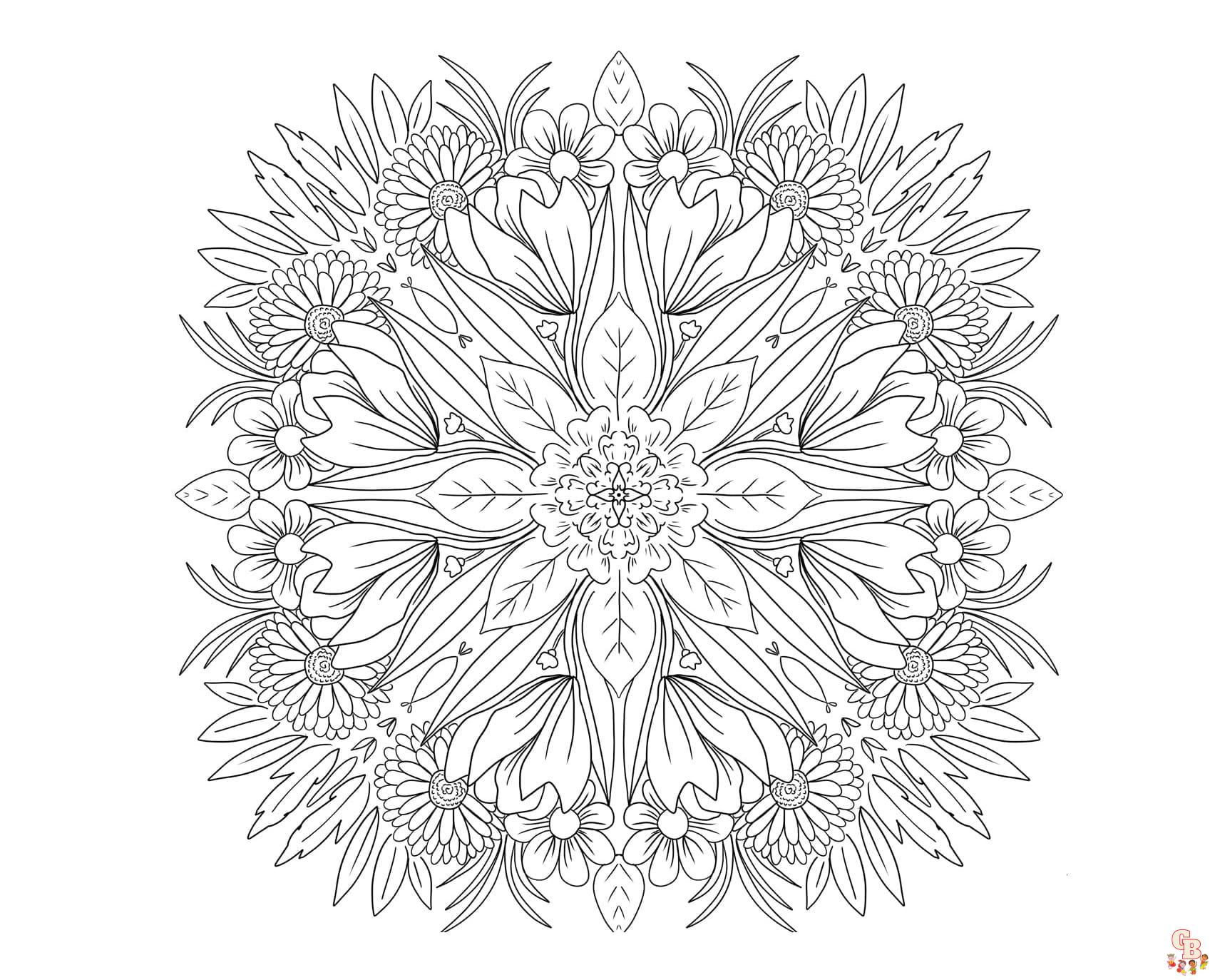 Mosaic Coloring Sheets