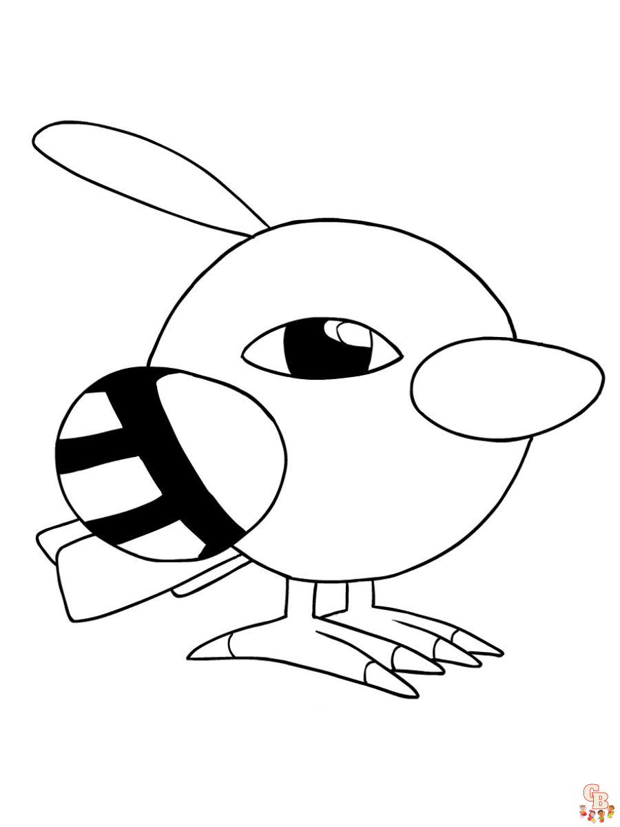 Natu coloring page