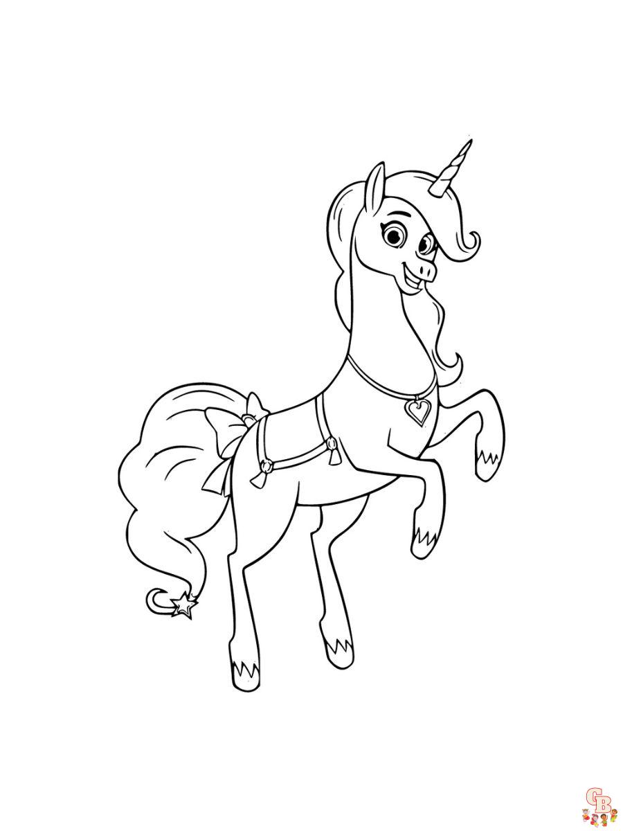 Nella the Princess Knight Coloring Page