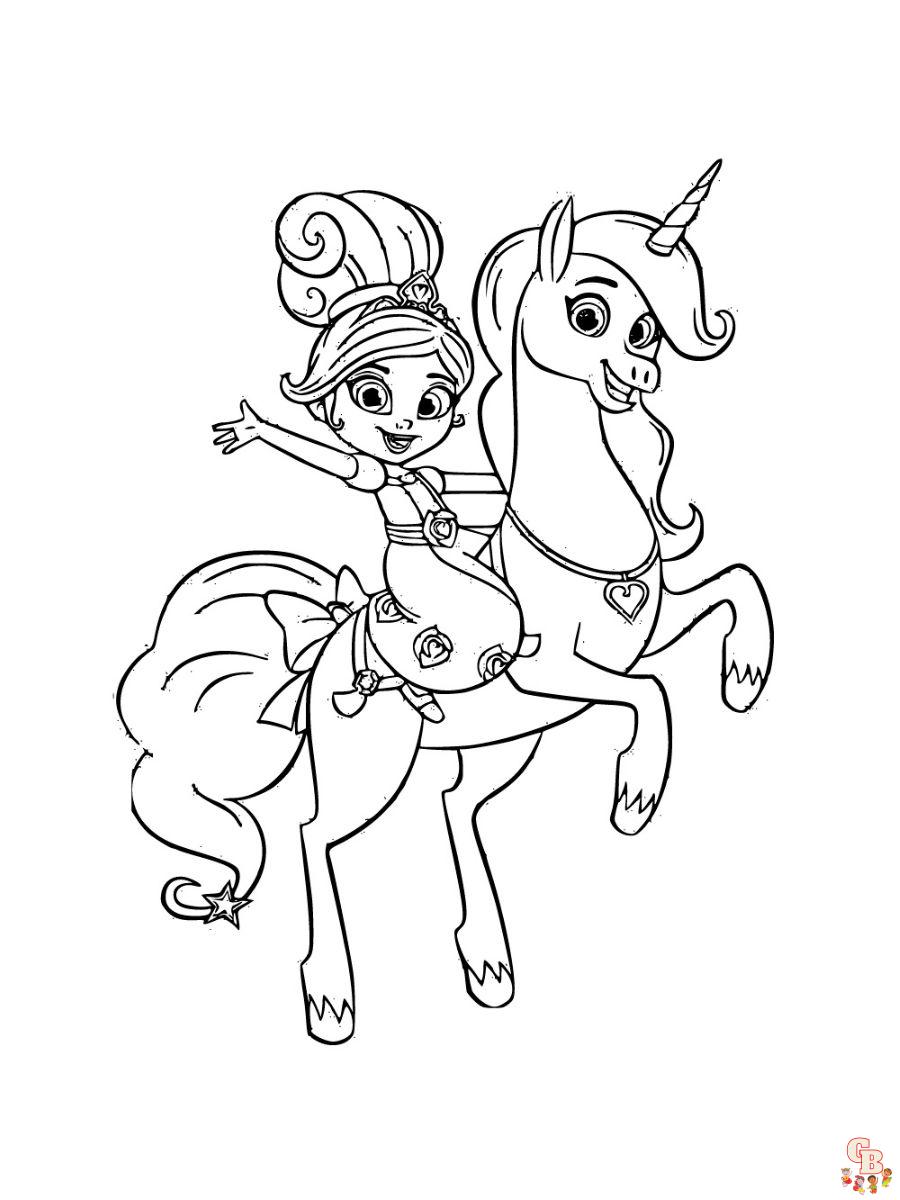 Nella the Princess Knight Coloring Pages