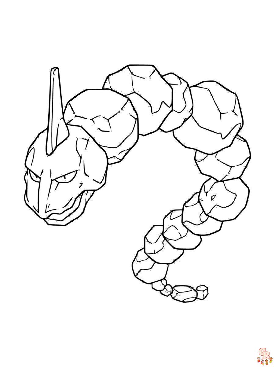 Onix coloring pages