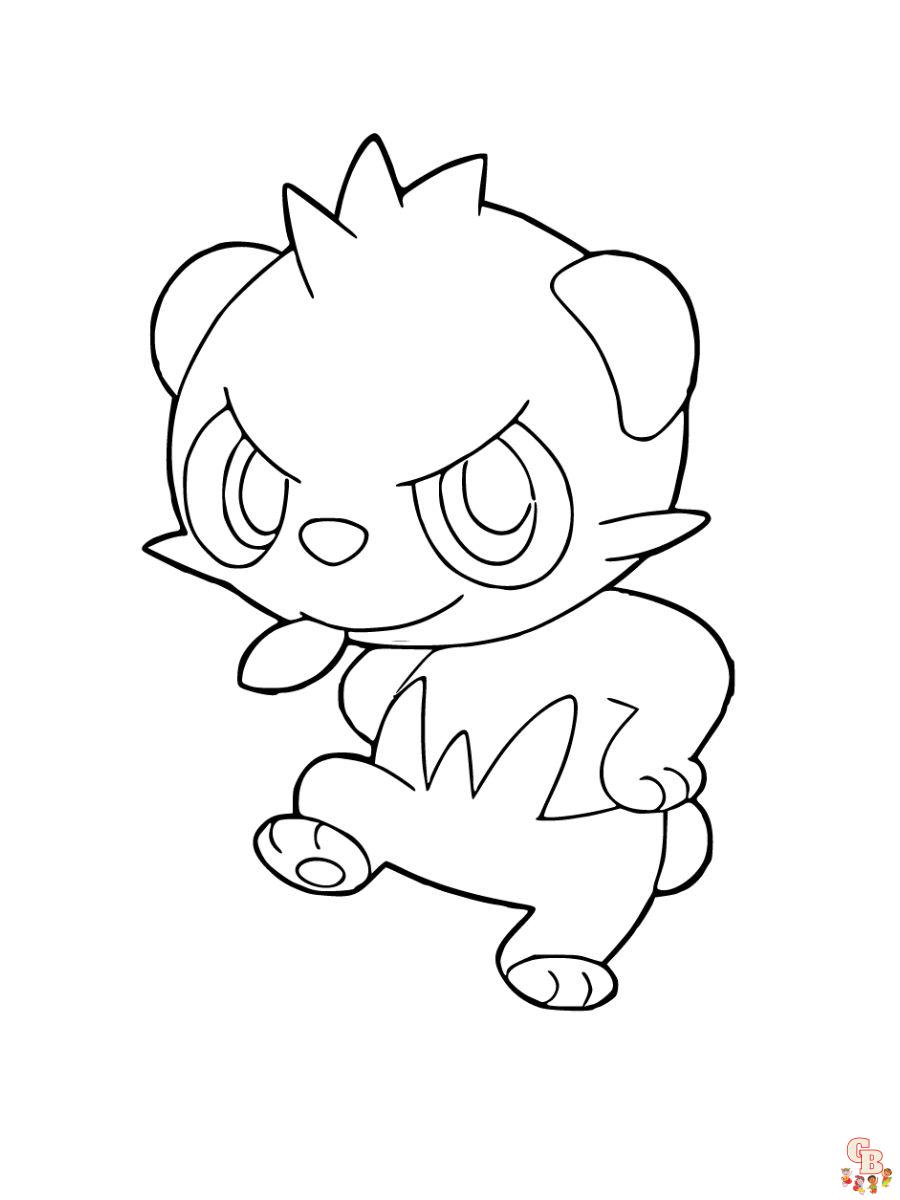 Pancham coloring page