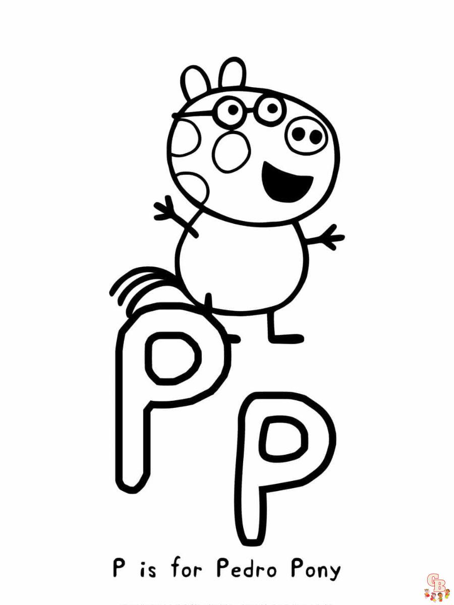Pedro Pony Coloring Pages