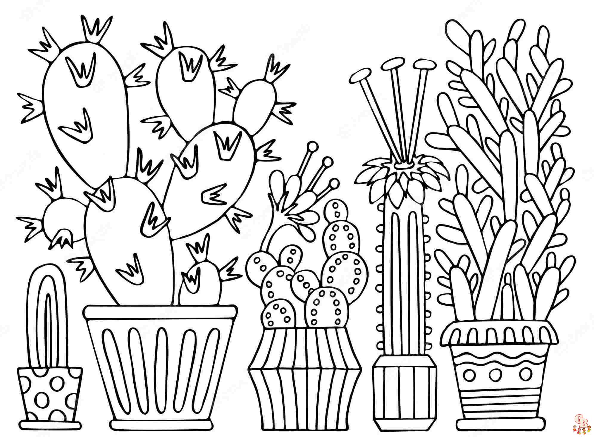 Plant Coloring Sheets to print