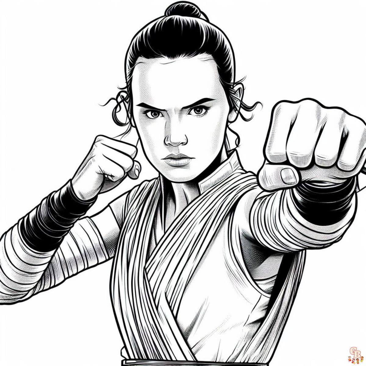 Rey Coloring Pages