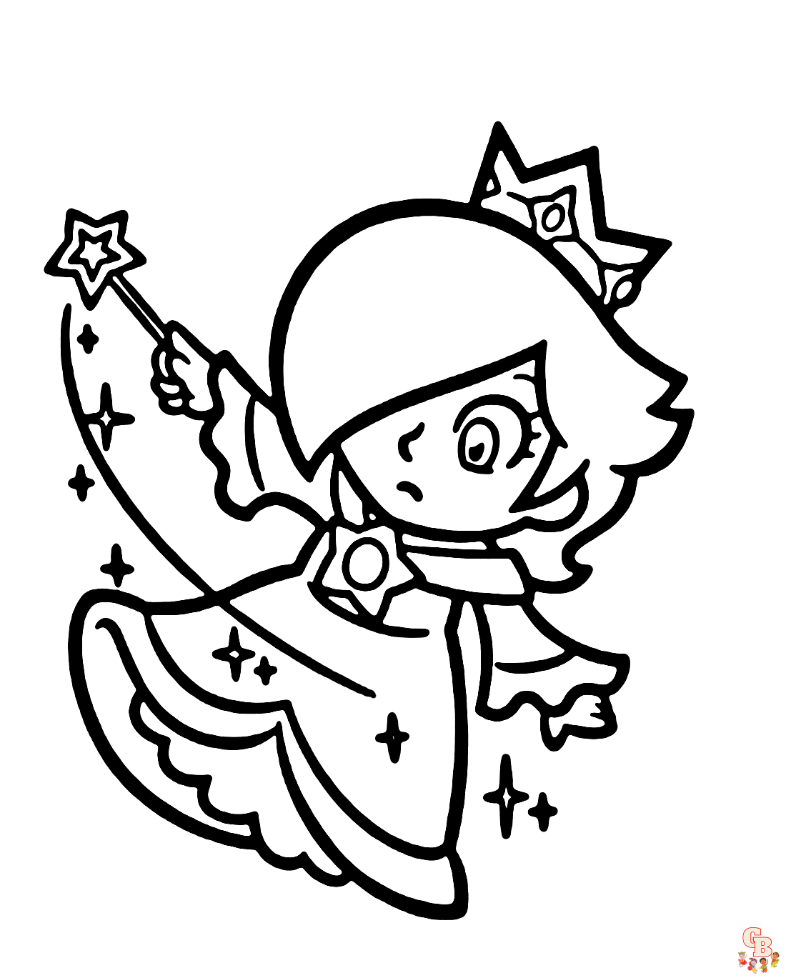 Rosalina coloring pages printable free