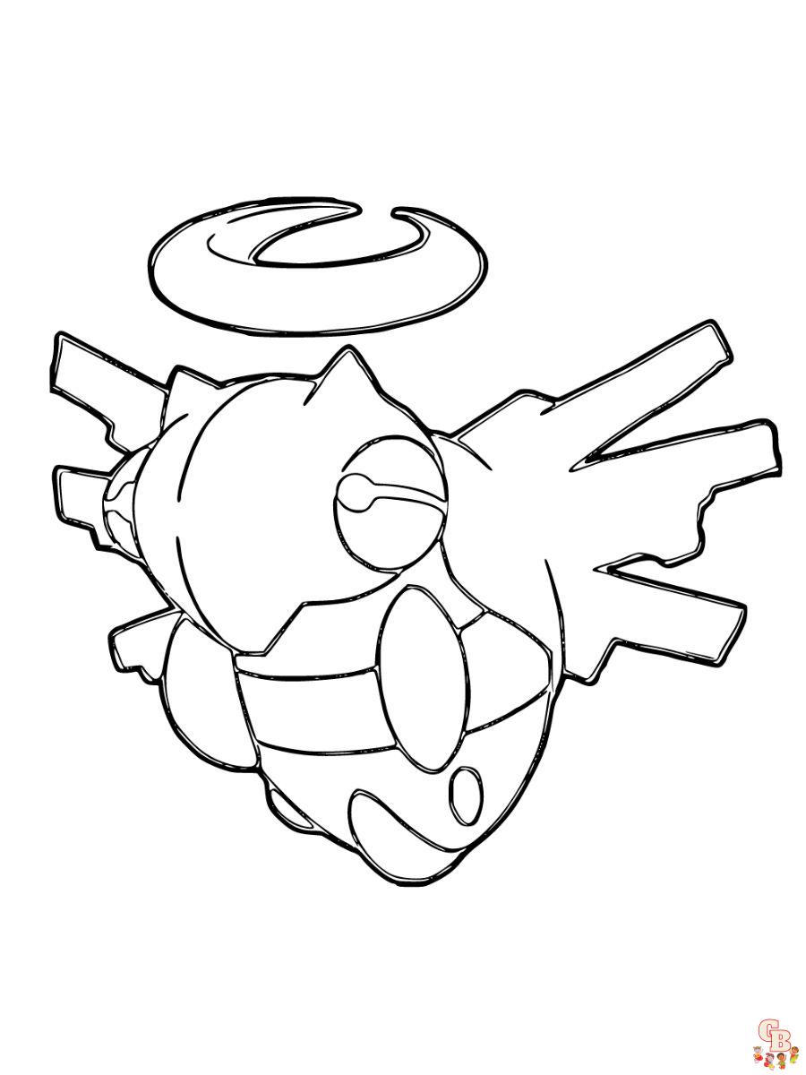 Shedinja coloring pages