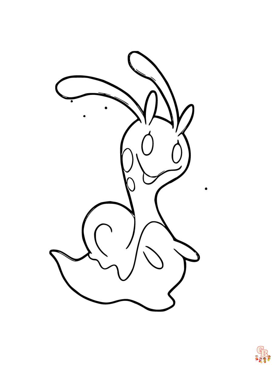 Sliggoo coloring page