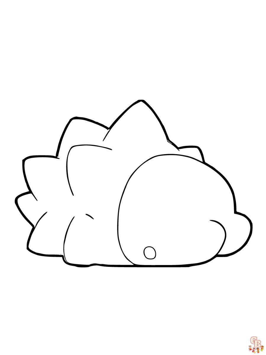 Snom coloring page