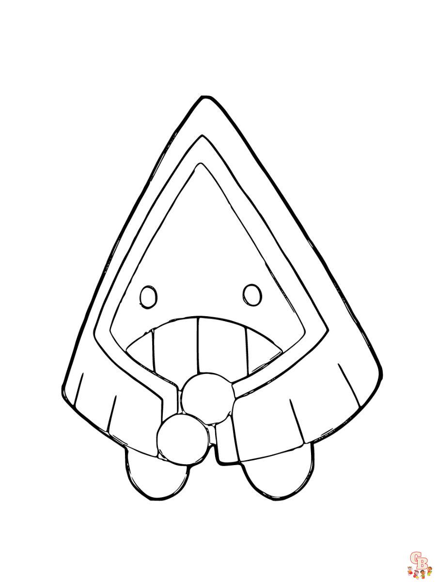 Snorunt coloring page