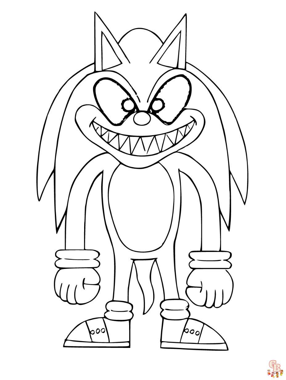 Sonic Exe Smiling