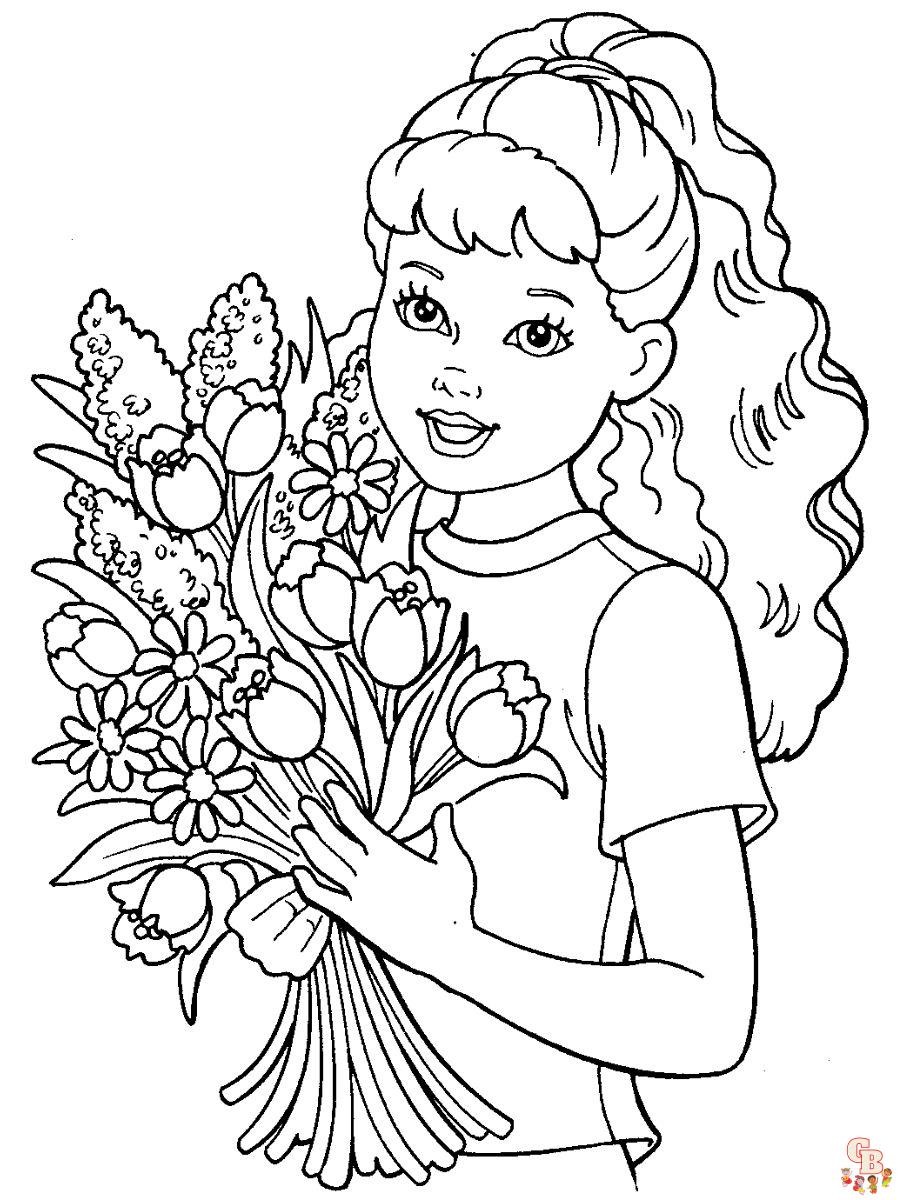 Stacie barbie coloring pages