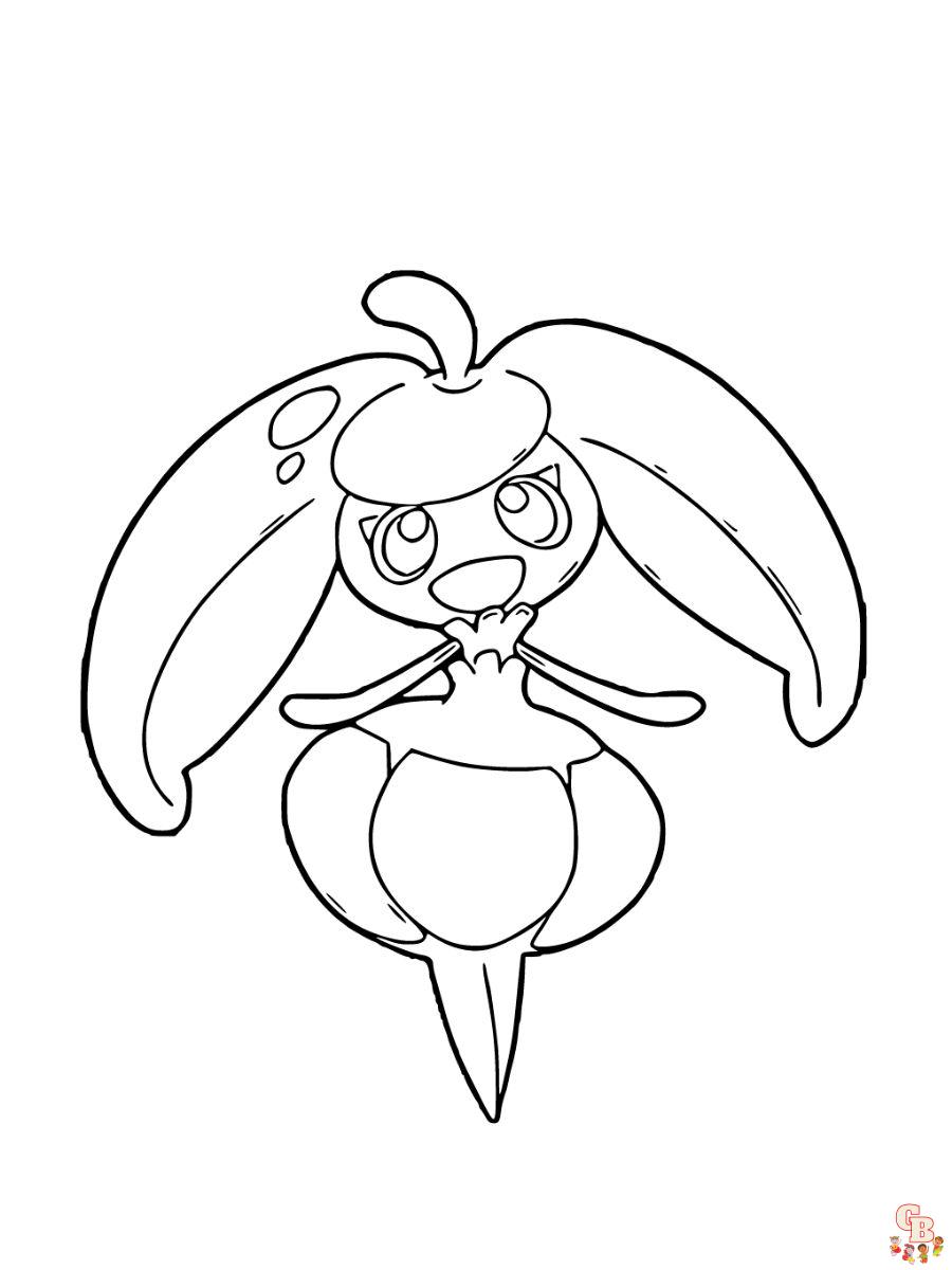 Steenee coloring page