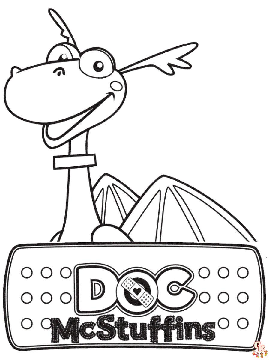 Stuffy Coloring Pages