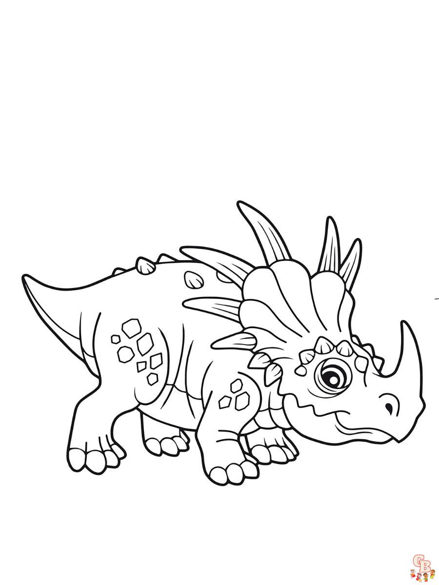 Styracosaurus Coloring pages