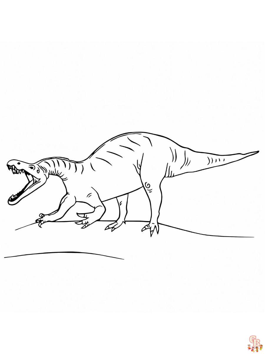 Suchomimus Coloring pages