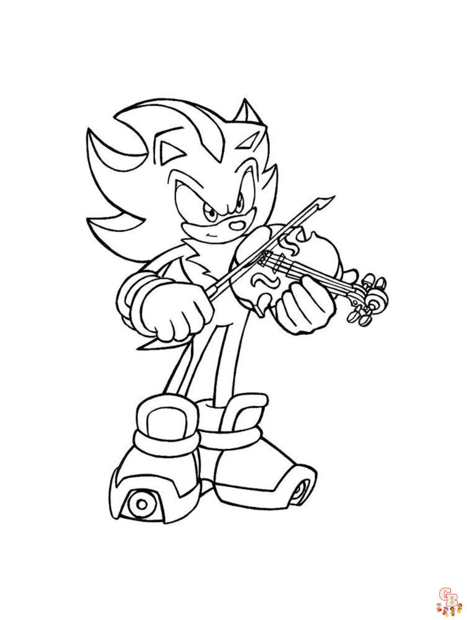 Super Sonic Playing Violin