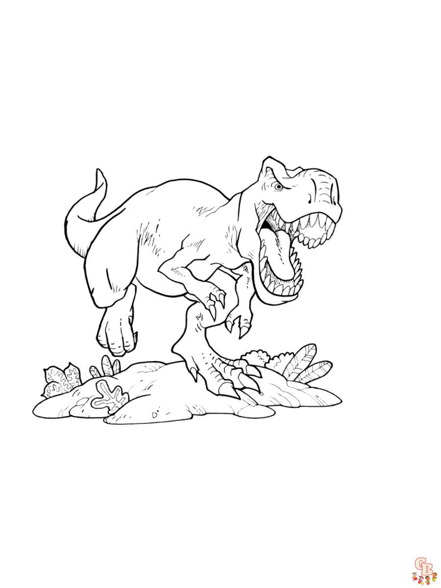 Tarbosaurus Coloring pages