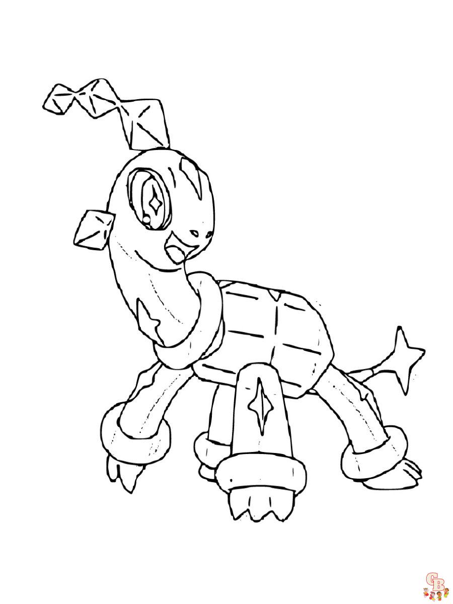 Terapagos coloring page