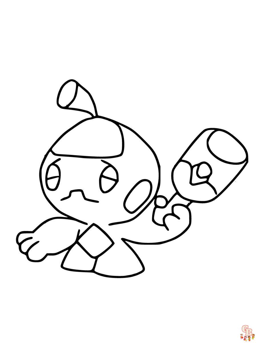 Tinkatink coloring page