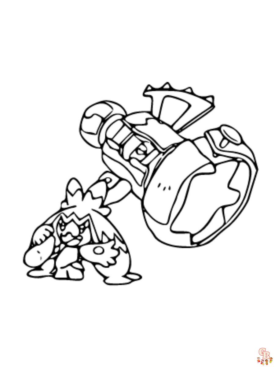 Tinkaton coloring page