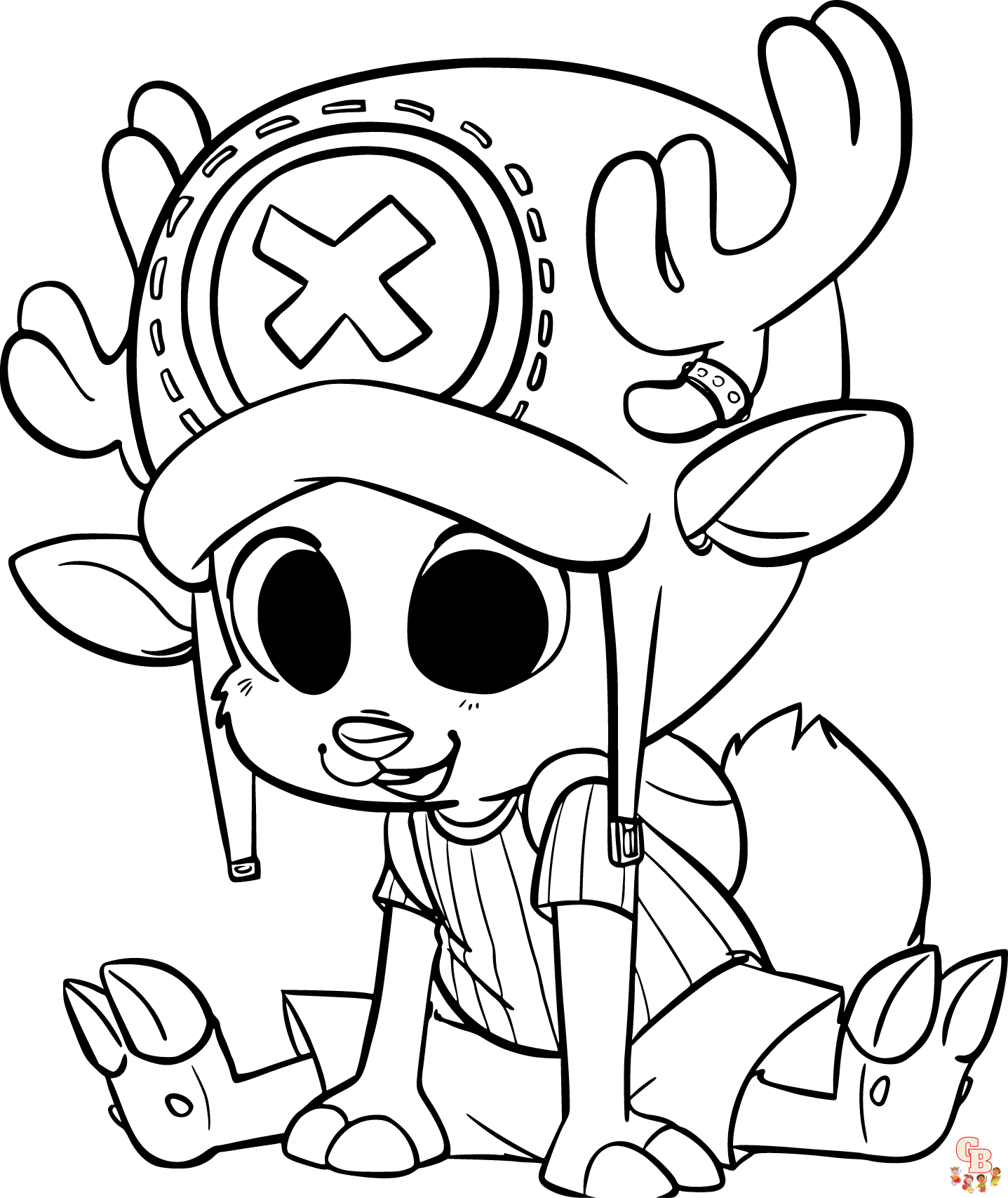 Tony Tony Chopper Coloring pages Printable