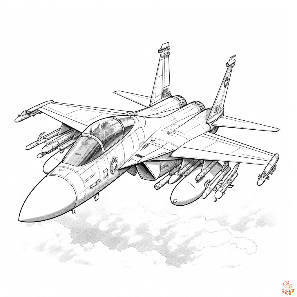 Top Gun coloring pages printable free