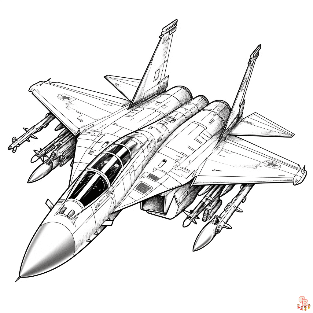 Top Gun coloring pages printable