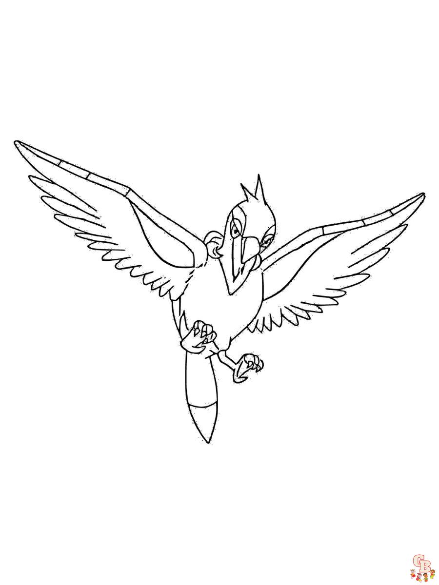 Tranquill coloring page