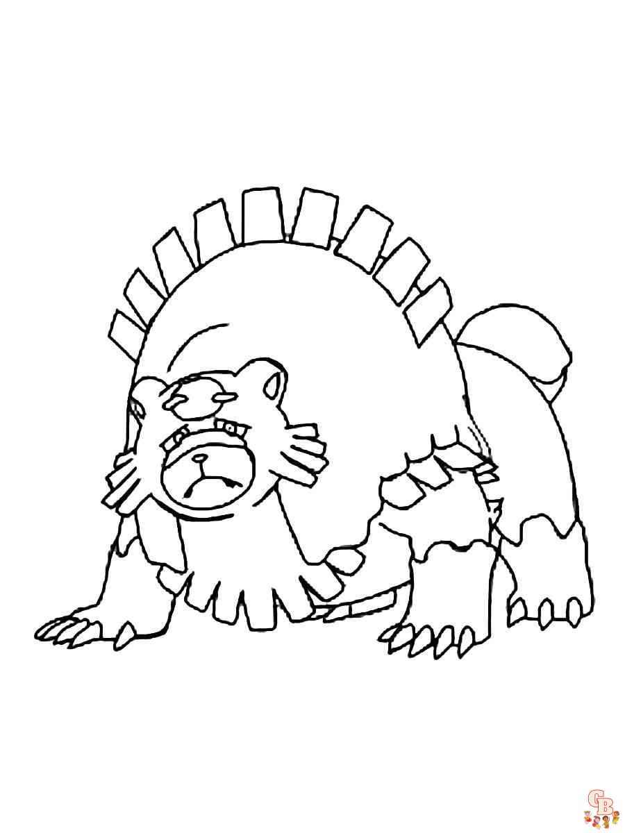 Ursaluna coloring page