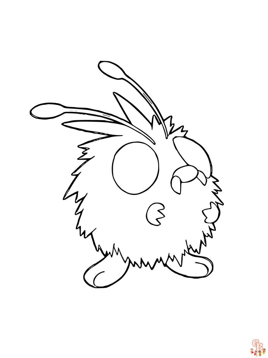 Venonat coloring pages