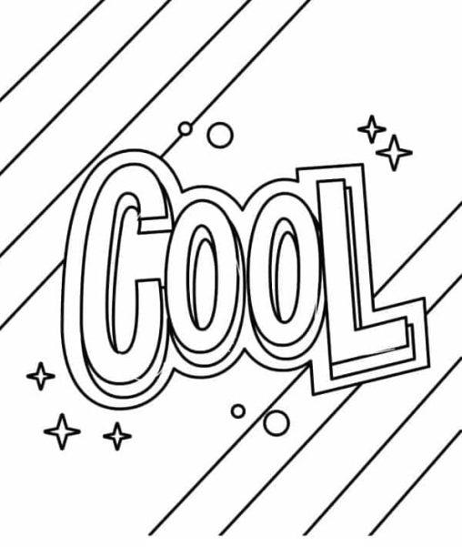 Printable Word Coloring Pages Free For Kid And Adults