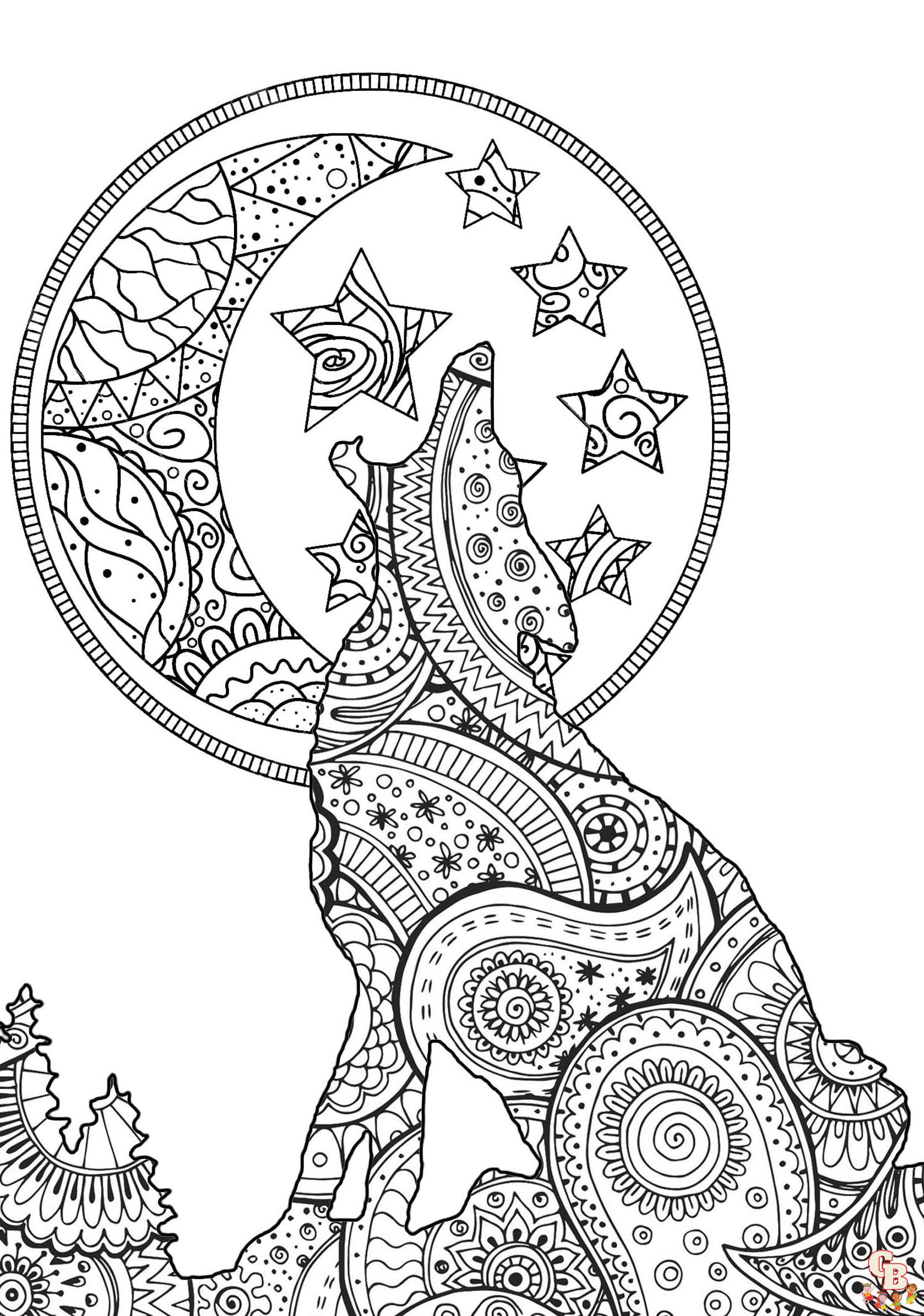 Zentangle Coloring Sheets free