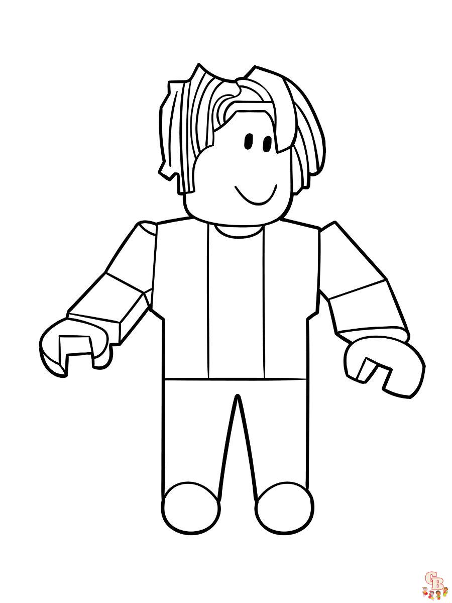 bacon roblox coloring pages