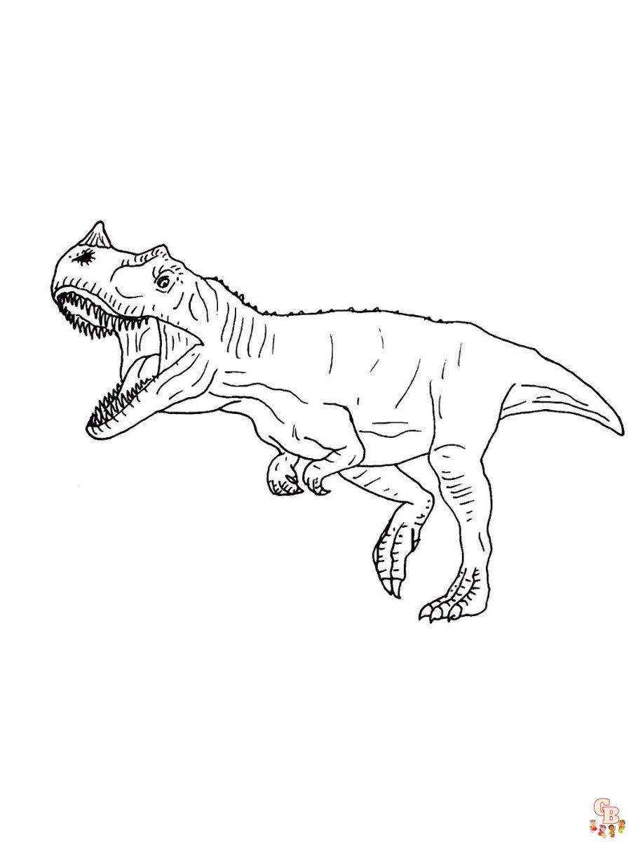 ceratosaurus coloring pages