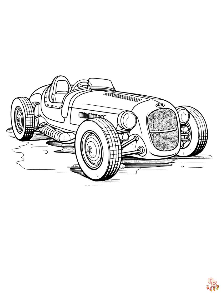 coloring pages classic cars