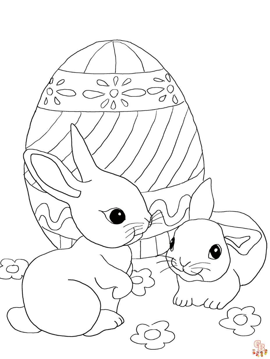 coloring pages easter