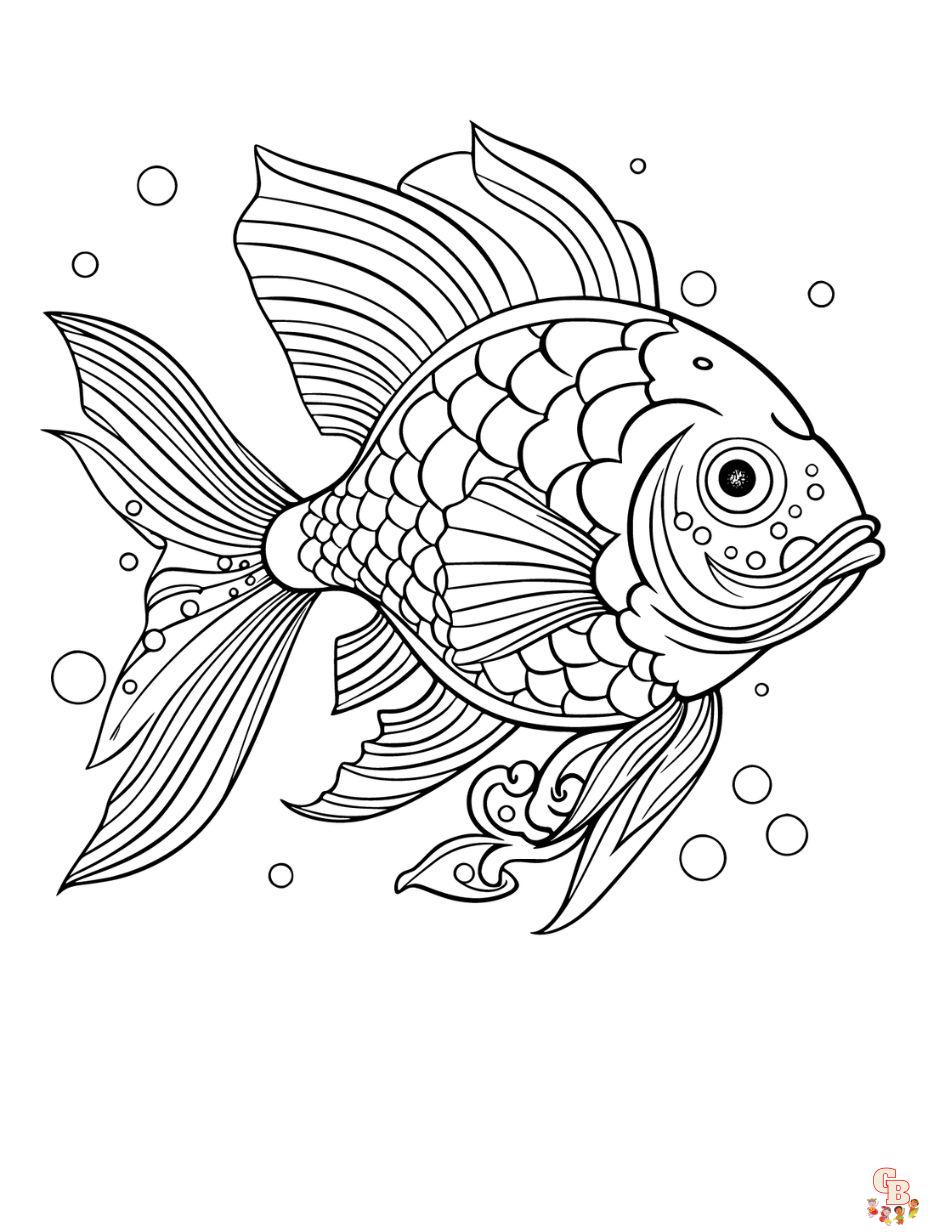 coloring pages fish