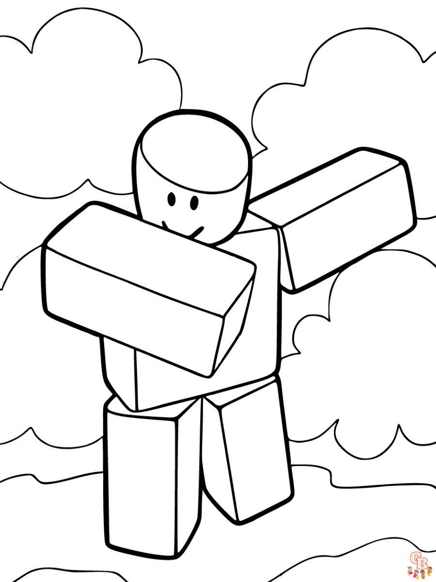 coloring pages for roblox