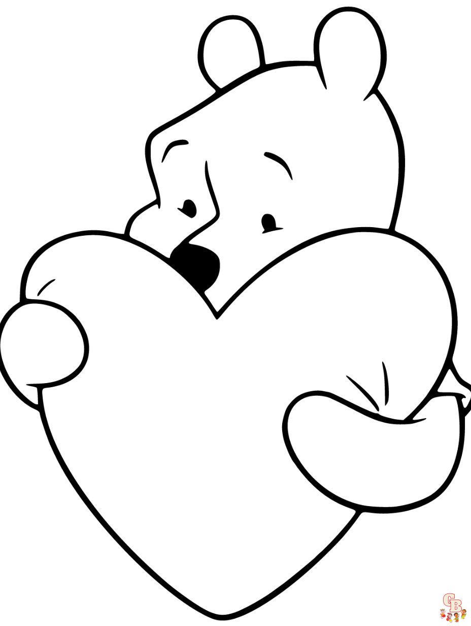 coloring pages heart