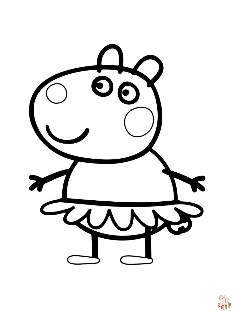 coloring pages suzy sheep