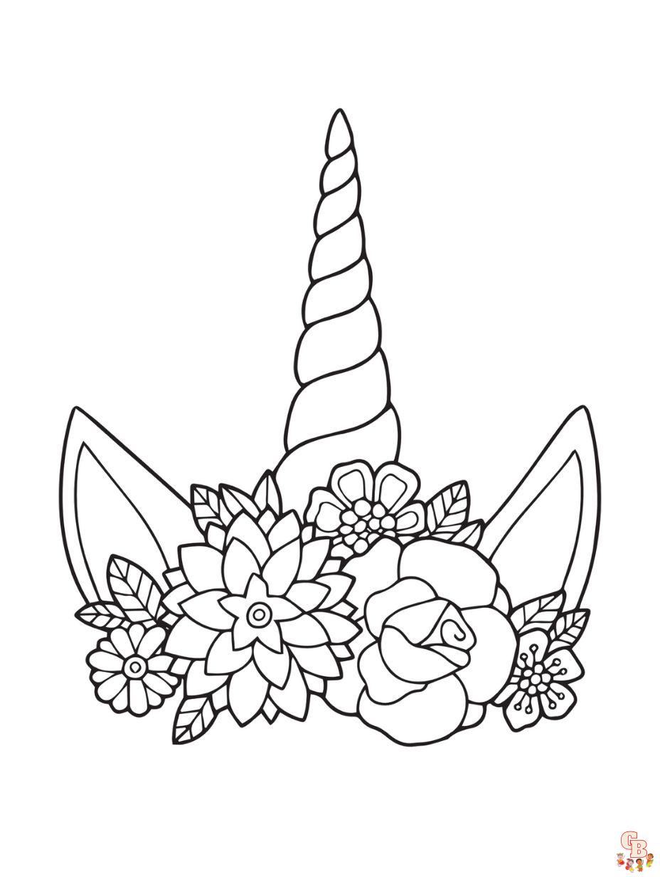 coloring pages unicorn