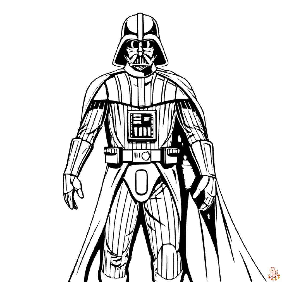 darth vader coloring pages for kids