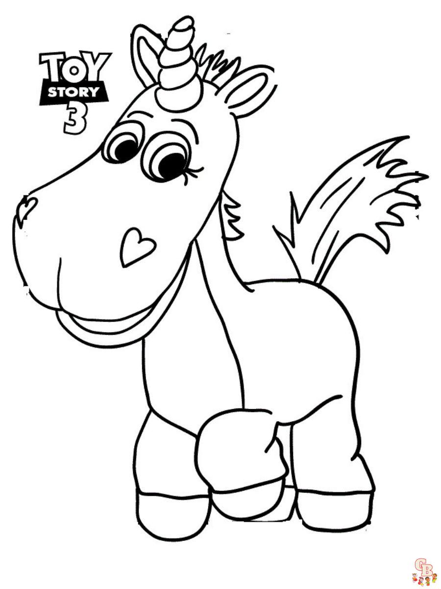 disney toy story 3 coloring pages