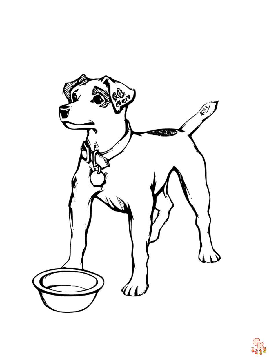 dog coloring pages for adults